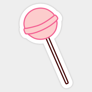 Strawberry Lollipop Sticker